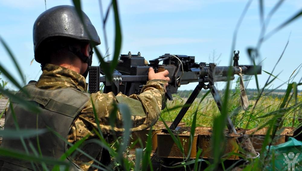 Українські військові відпрацювали заходи оборони своїх позицій (ВІДЕО)