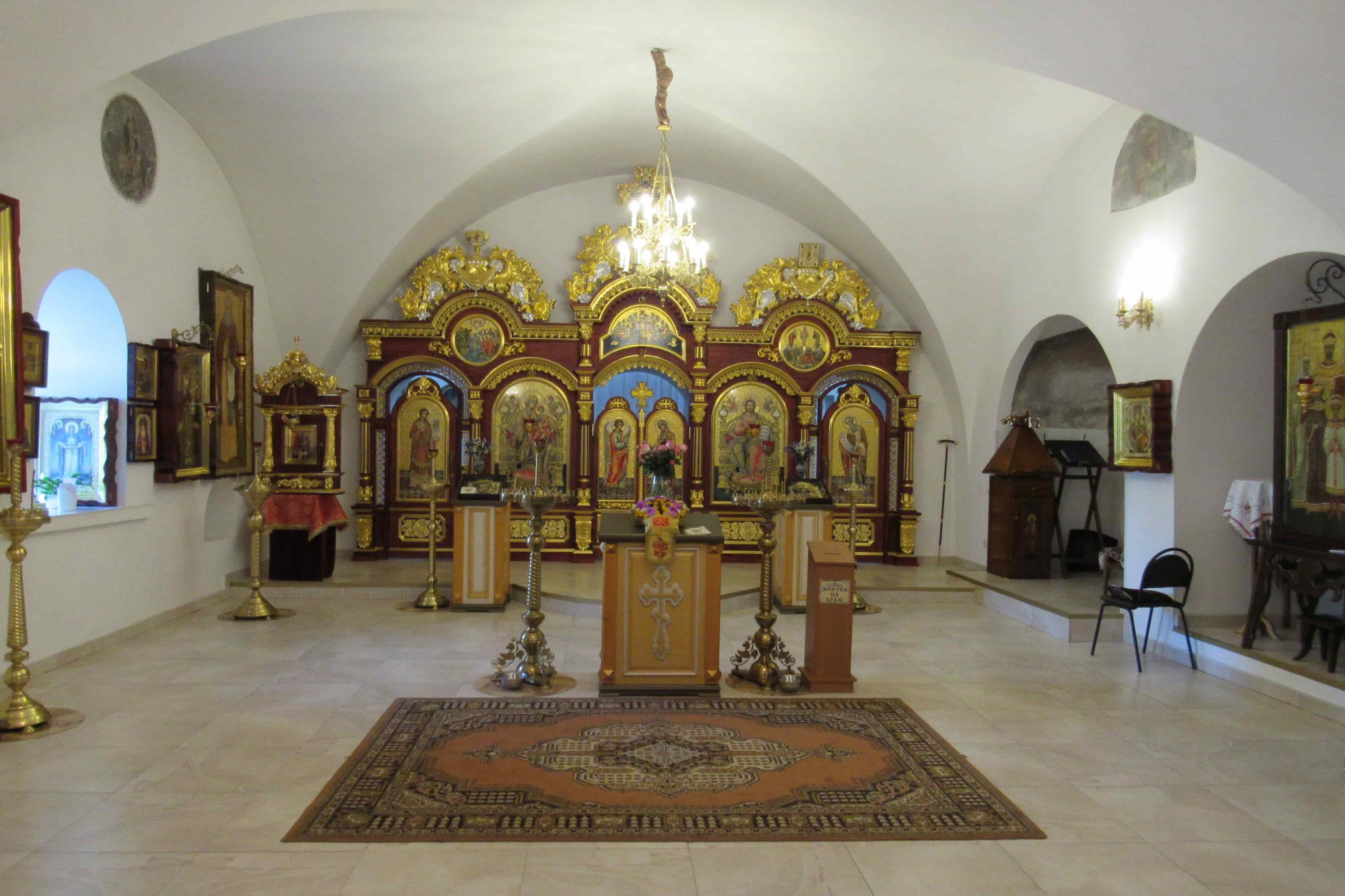 Сумщина. У Харлампіївській церкві Гамаліївського монастиря збереглися фрагменти розписів