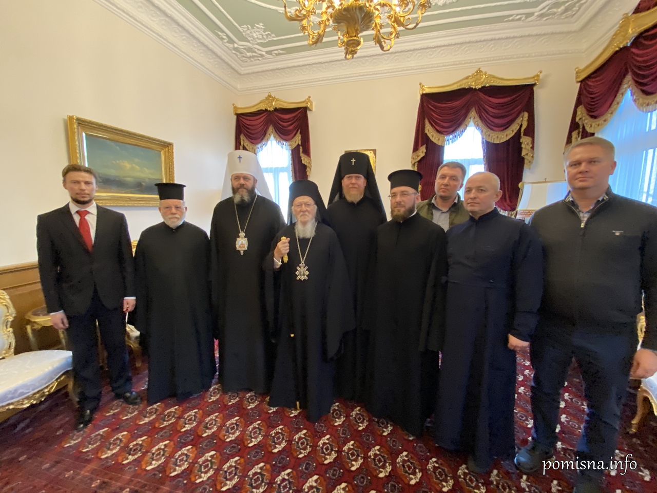 Вселенський Патріарх Варфоломій прийняв у Стамбулі делегацію Православної церкви України