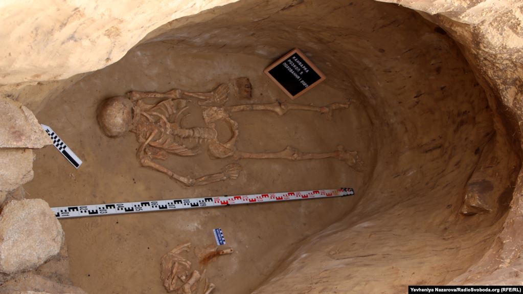 На Хортиці виявили поховання скіфського воїна, вік якого складає близько 2500 років