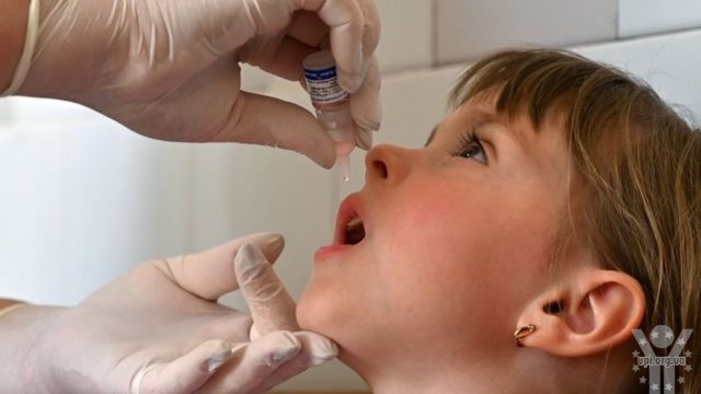 1 лютого стартує кампанія зі щеплення від поліомієліту дітей, які не були вакциновані вчасно