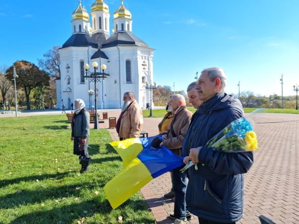 У Чернігові відзначили День захисників і захисниць України та 80-річчя УПА
