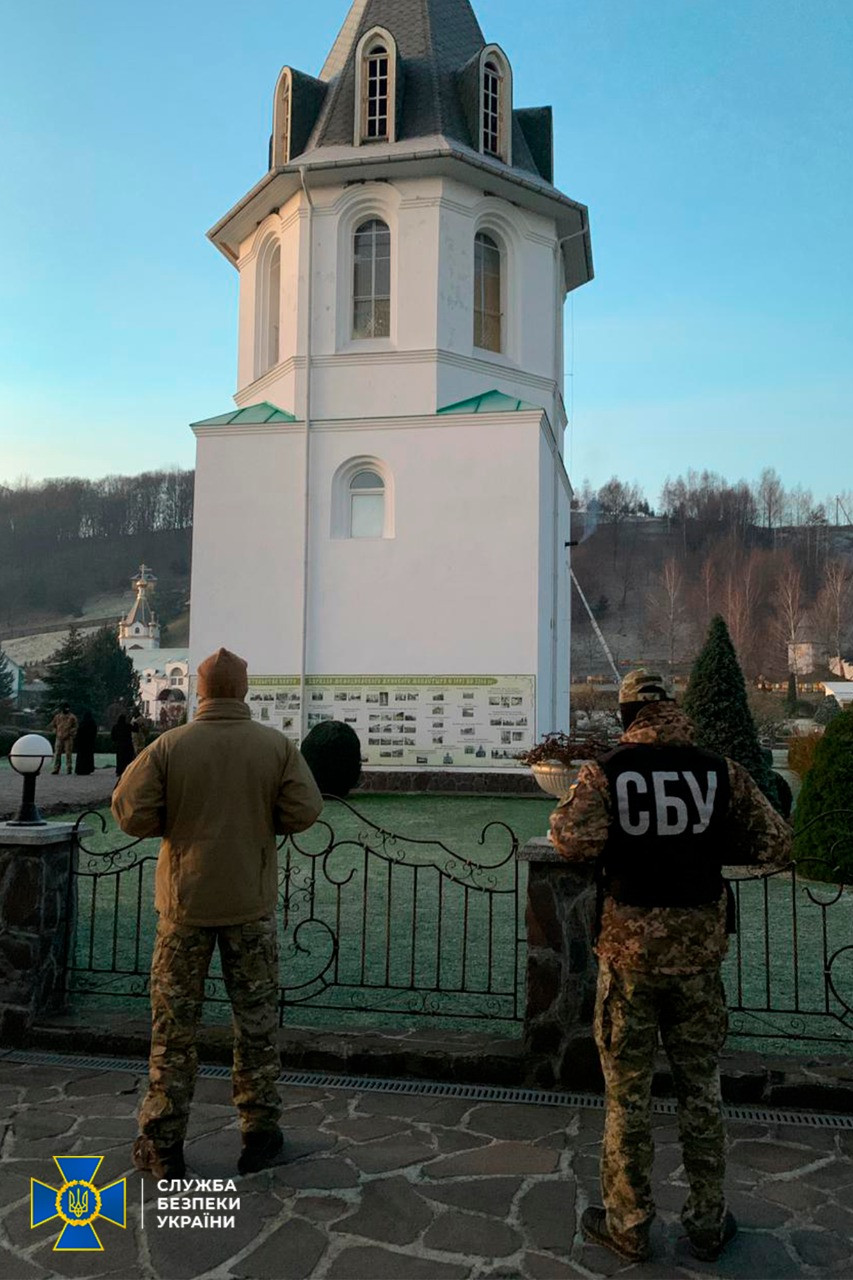 СБУ проводила безпекові заходи в Мукачівській єпархії УПЦ (МП) на Закарпатті