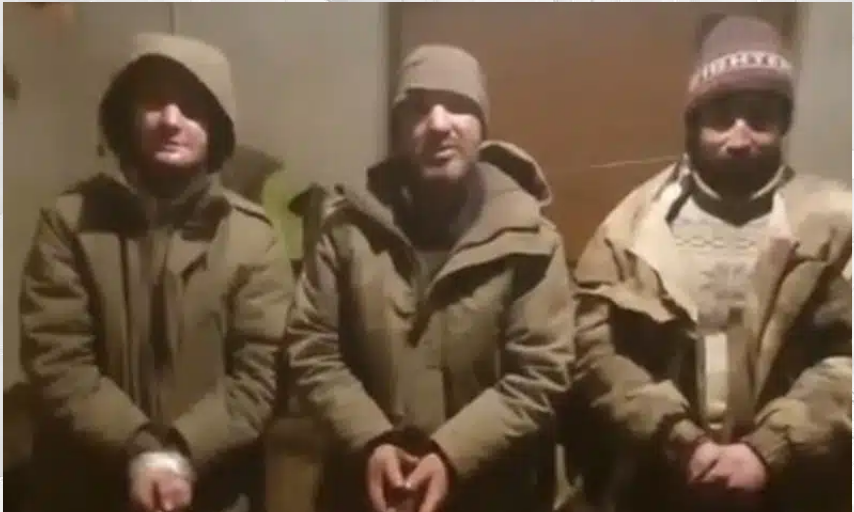 Українські захисники захопили у полон трьох “вагнерівців”