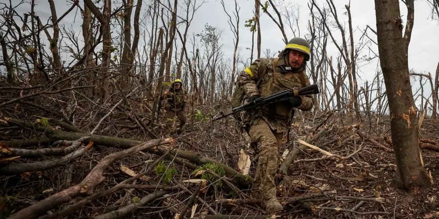 Українські війська в неділю захопили більше десяти ворожих позицій біля Бахмута