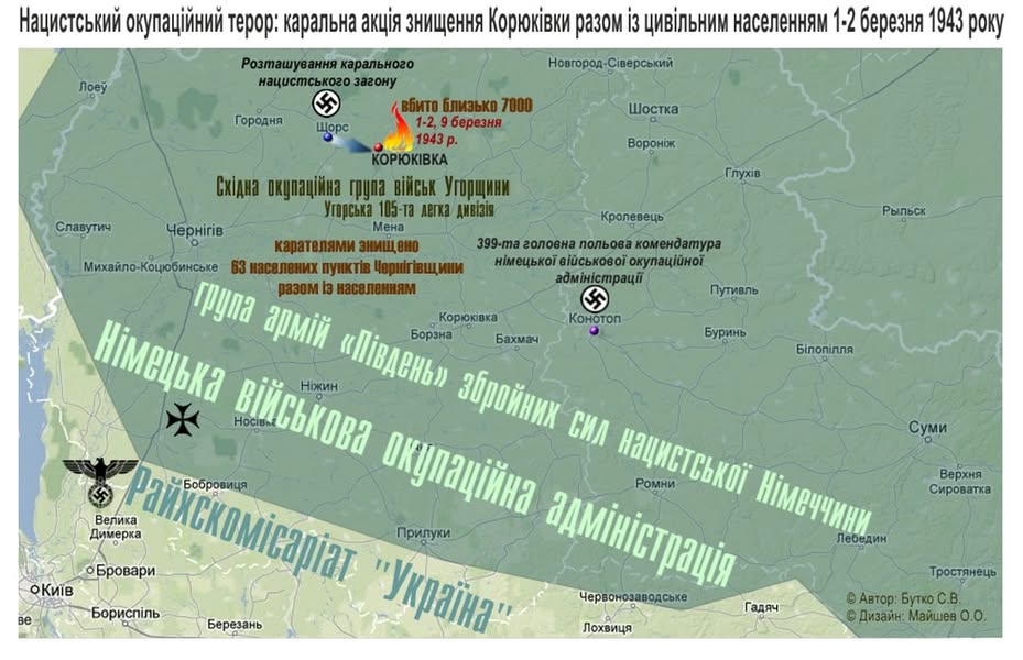 Корюківська трагедія: 82 роки пам’яті...