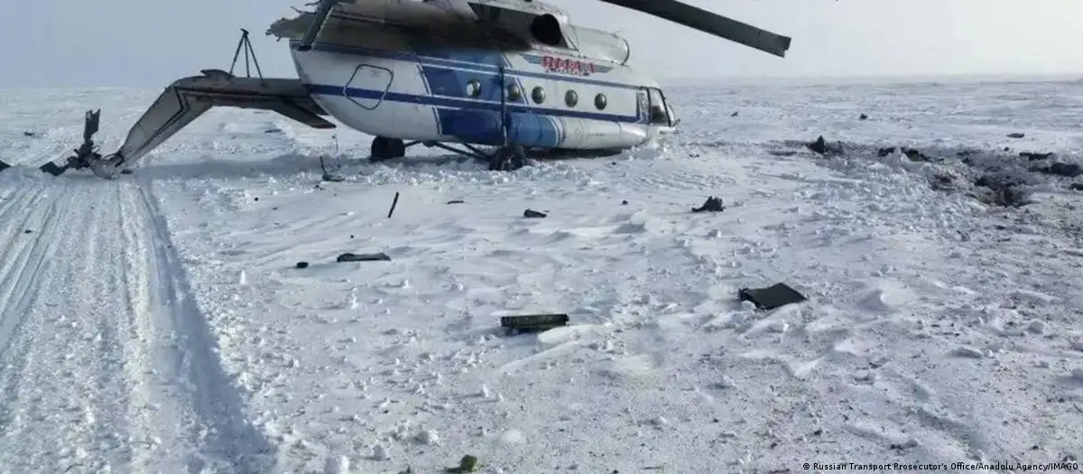 На Ростовщині російський військовий гелікоптер Мі-8 збитий дружнім вогнем