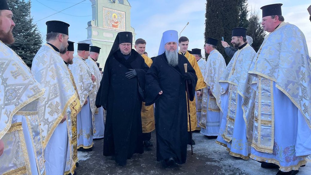 Волинь. Митрополит Епіфаній у Володимирі очолив першу Службу у Свято-Успенському соборі після передачі ПЦУ