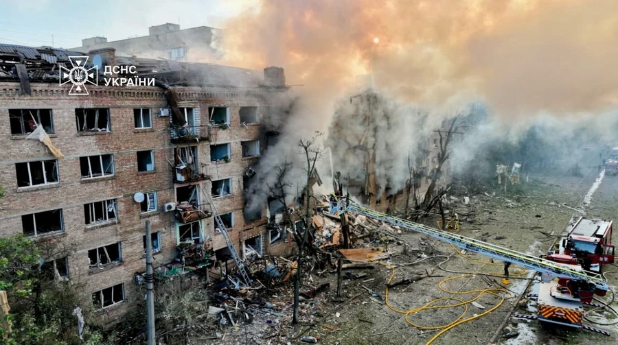 Атака російських окупантів на Київ: двоє загиблих, близько 90 постраждалих