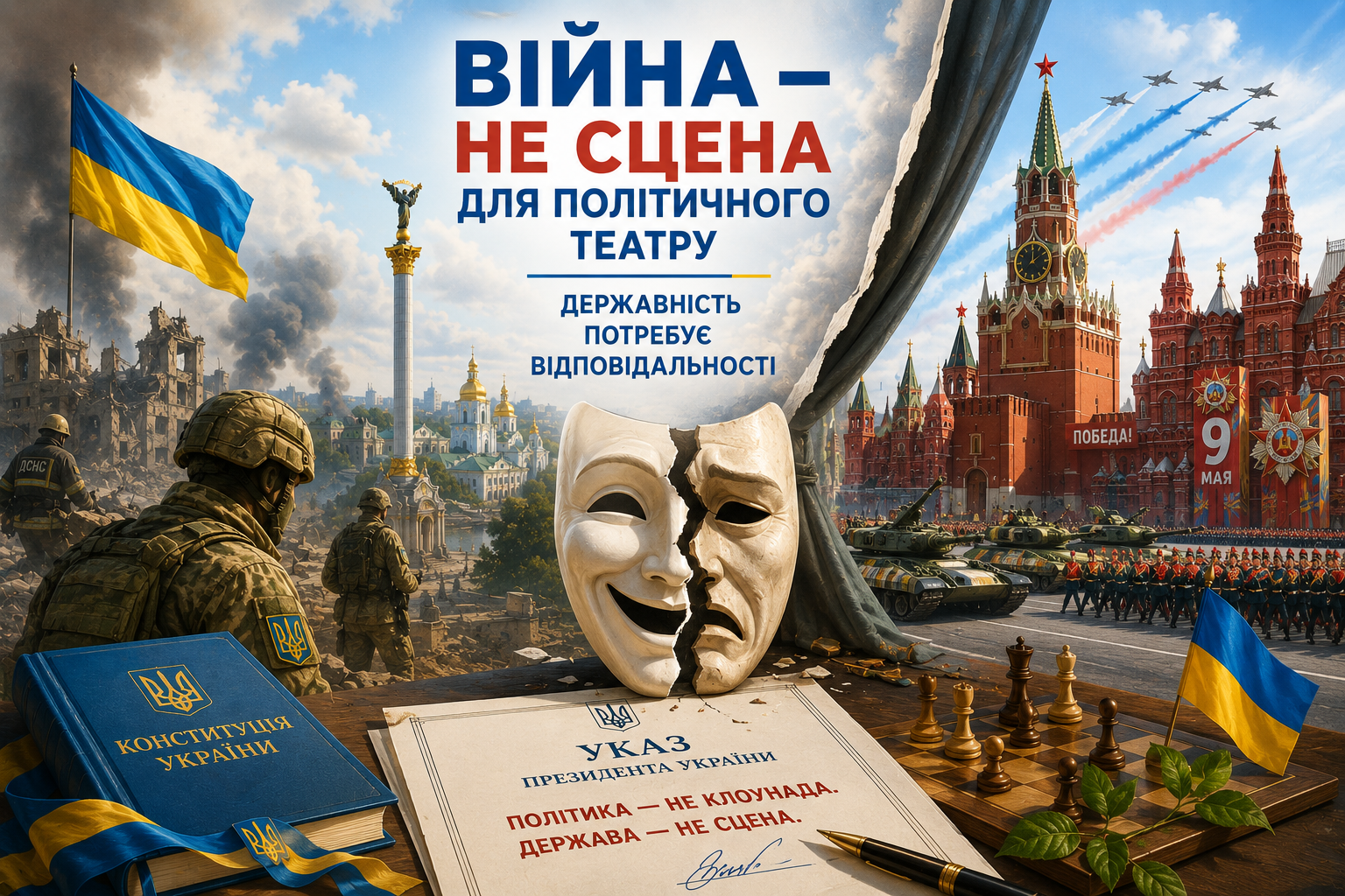 Указ про «дозвіл» параду в Москві: межа між політикою, психологічною війною і державною клоунадою
