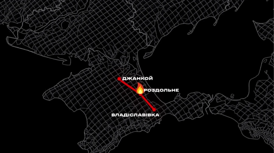 Знищено міст через Північнокримський канал