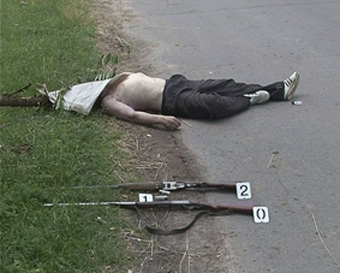 Чернігівщина. Поранено двох співробітників міліції. Фото