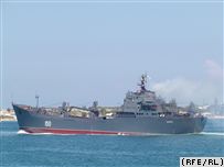 Кораблі Чорноморського флоту Росії, дислоковані у Севастополі, беруть участь у війні з Грузією