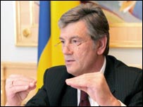 Ющенко: ми не станемо наступною мішенню Росії