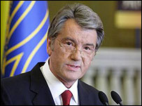 Ющенко погрозив розпустити Верховну Раду