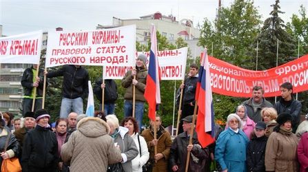 Крим. „Це не війна за російську мову, це війна проти української мови”