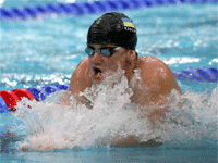 Українець Ігор Борисик двічі срібний призер етапу Кубка світу з плавання
