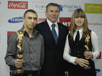 Найкращі українські спортсмени 2008 року отримали нагороди
