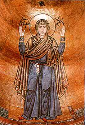 Древні фрески та мозаїки собору святої Софії в Києві