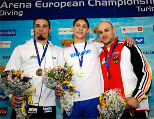На чемпіонаті Європи зі стрибків у воду український спортсмен здобув 