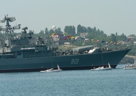 Влада Севастополя стверджує, що Чорноморський флот Росії не проводив морський парад