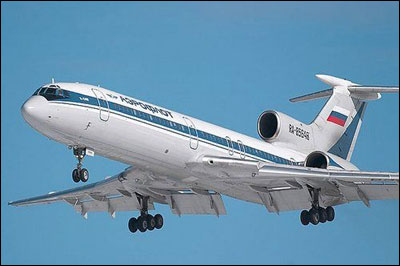 В аеропорту Сімферополя здійснив аварійну посадку літак Ту-154