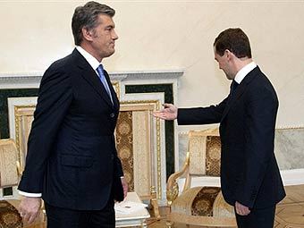 Український Президент Ющенко відповів російському Президенту Медведєву: Наша держава ніколи не відходила від принципів дружби і партнерства