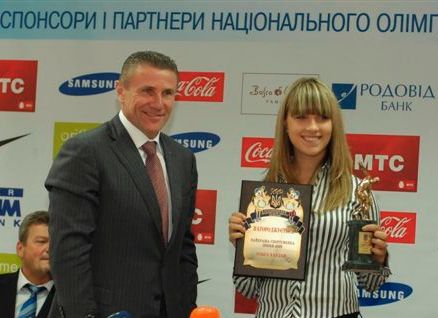 Найкраща спортсменка липня Ольга Харлан отримала нагороду