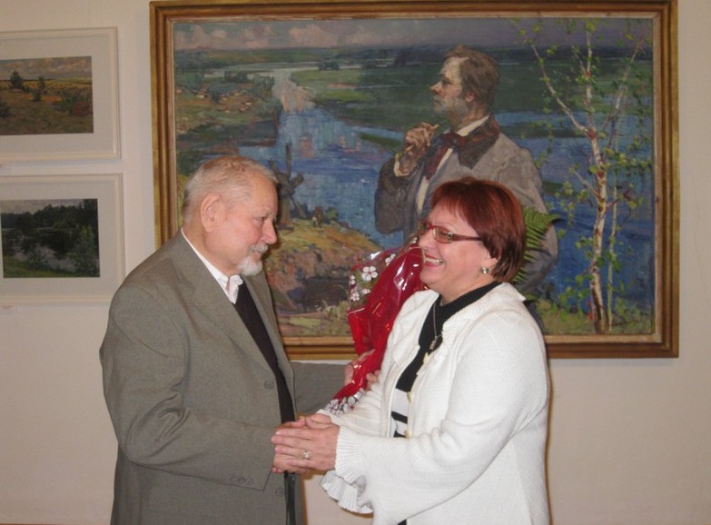 У Чернігові відкрилася виставка заслуженого художника України Анатолія Шкурка. Фото
