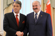 Ющенко та Лукашенко домовилися якнайшвидше завершити процес оформлення кордону між Україною та Білоруссю