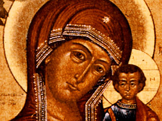 До Києва привезли чудотворну ікону Божої Матері, що плаче