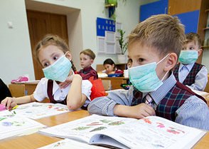 На Донеччині в 17 школах знову припинено навчання через зростання захворюваності школярів на грип та ГРВІ