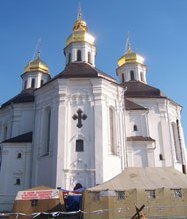 Московська Патріархія просить Прем’єр-міністра України допомогти УПЦ одержати Катерининську церкву у Чернігові